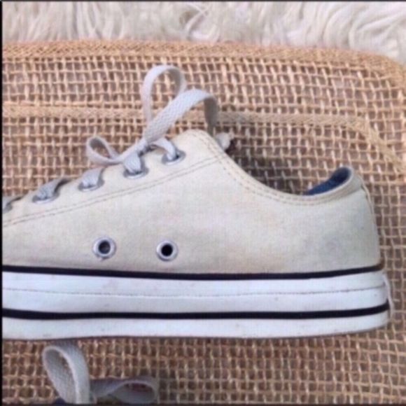 Converse Double Tongue Low Canvas Sneakers - Picture 11 of 16